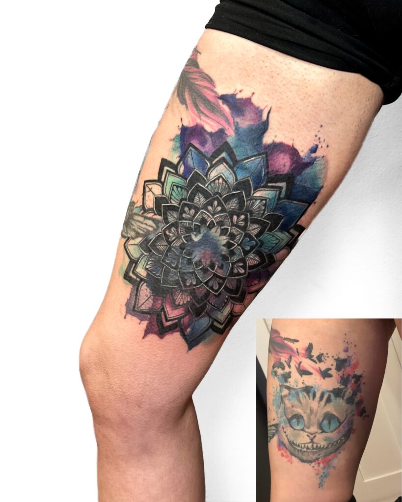 Coverup Mandala Tattoo